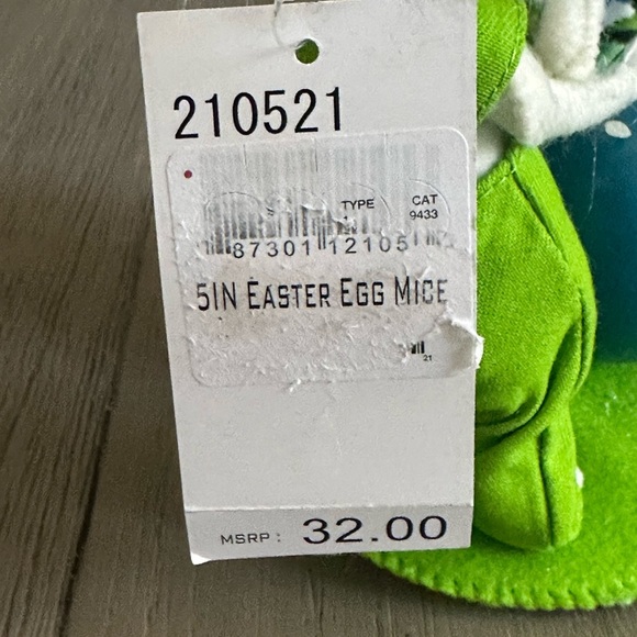 Annalee Dolls / Holidays Spring/Easter / 5” EASTER EGG MICE - Picture 9 of 12